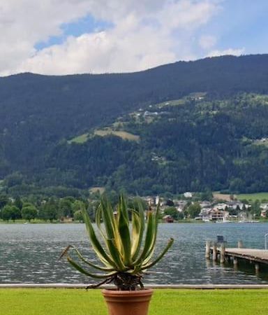 Seewohnung Mit Direktem Seezugang-Skiliftnaehe Villach Eksteriør billede