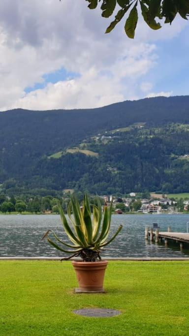 Seewohnung Mit Direktem Seezugang-Skiliftnaehe Villach Eksteriør billede